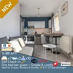 New Cattenom - For Teams & Families - 4 To 7 Beds, 3-min Parking Апартаменты *