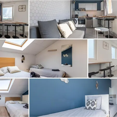 3 Appts - 3 A 7 Lits - Parfait 6 A 10 Pers - Max 29 Pers - 1 Immeuble - Convivialite, Rentabilite ------ - 3 Apts - 3 To 7 Beds - Ideal For 6 To 10 Guests - Up To 29 - Same Building -- Cattenom Appartement