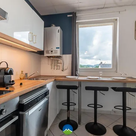 Matcha - 3 Min Parking, Wi-fi, Nespresso - Spacieux & Serein, Ideal Pros Et Familles - Spacious & Serene, Perfect For Pros & Families Apartment Hettange-Grande