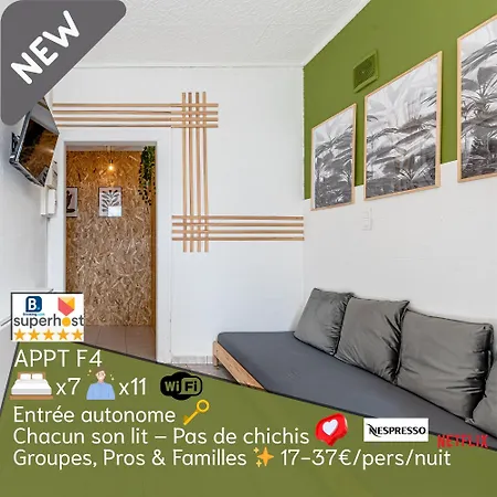 3 Appts - 3 A 7 Lits - Parfait 6 A 10 Pers - Max 29 Pers - 1 Immeuble - Convivialite, Rentabilite ------ - 3 Apts - 3 To 7 Beds - Ideal For 6 To 10 Guests - Up To 29 - Same Building -- Cattenom Hettange-Grande