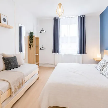 Apartment New Cattenom - For Teams & Families - 4 To 7 Beds, 3-min Parking Hettange-Grande