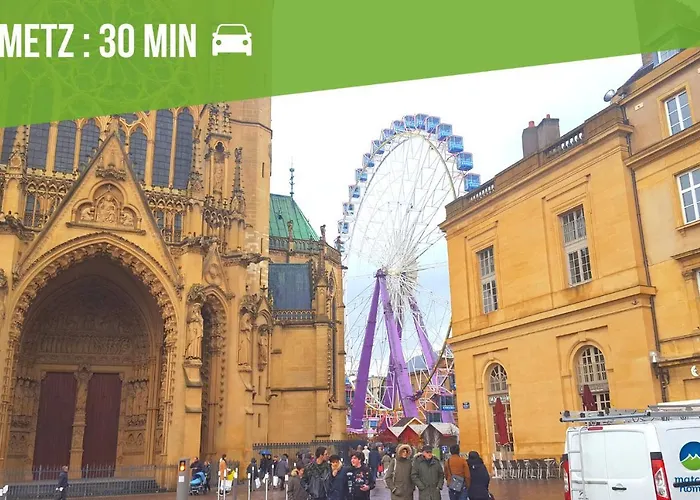 New Cattenom - For Teams & Families - 4 To 7 Beds, 3-min Parking Apartment