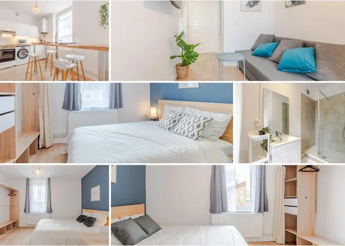 Cattenom 7 Lits 8 A 11 Pers Parking 3 Min Wi Fi Ideal Equipes Pros Et Familles - 7 Beds 8 To 11 Guests Perfect For Workers And Families Hettange-Grande