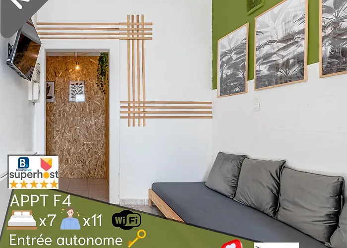 Cattenom 7 Lits 8 A 11 Pers Parking 3 Min Wi Fi Ideal Equipes Pros Et Familles - 7 Beds 8 To 11 Guests Perfect For Workers And Families Hettange-Grande