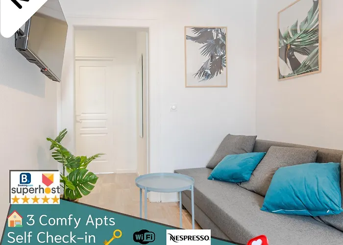 Cattenom 7 Lits 8 A 11 Pers Parking 3 Min Wi Fi Ideal Equipes Pros Et Familles - 7 Beds 8 To 11 Guests Perfect For Workers And Families Апартаменты Hettange-Grande