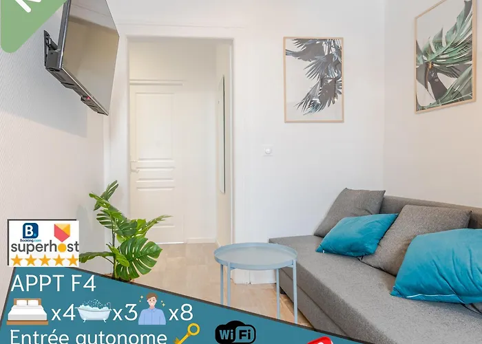 Apartment New Cattenom - For Teams & Families - 4 To 7 Beds, 3-min Parking Hettange-Grande
